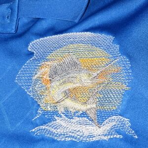 Under 2 golf/polo fisherman's dri fit shirt